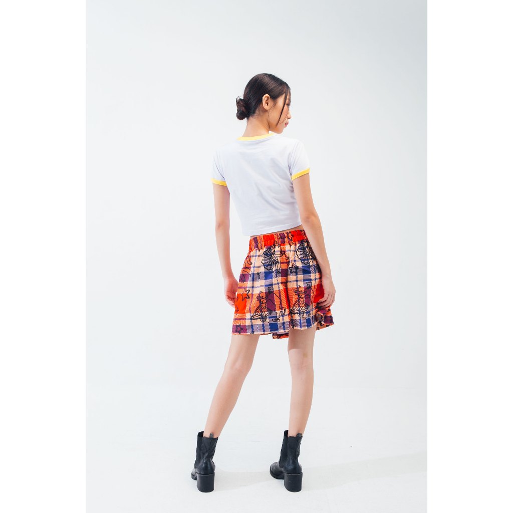 Iluminations Printed Skort- Locale Women