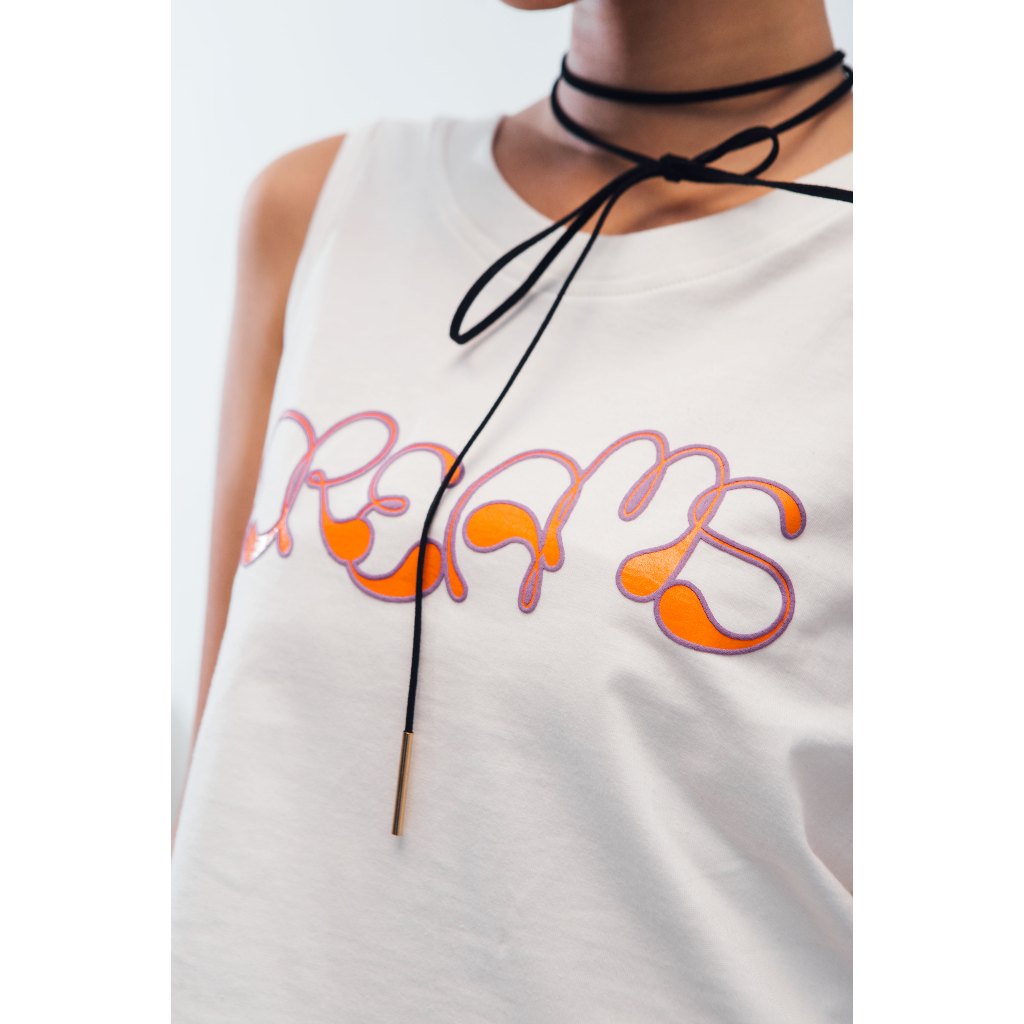 Dreamland Thanktop Broken White - Locale Women