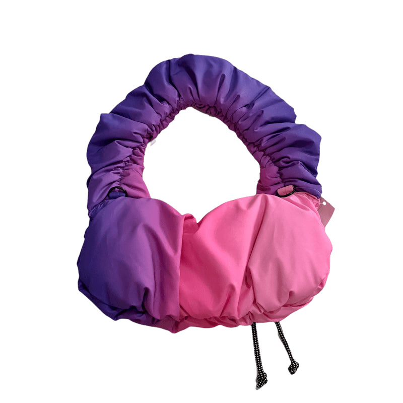 Color Puffy Curly Bag Pink - Mannequin Plastic
