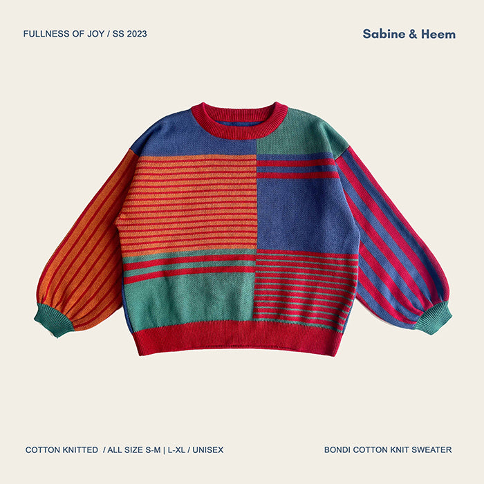 Bondi Cotton Knitted Sweater - Sabine & Heem