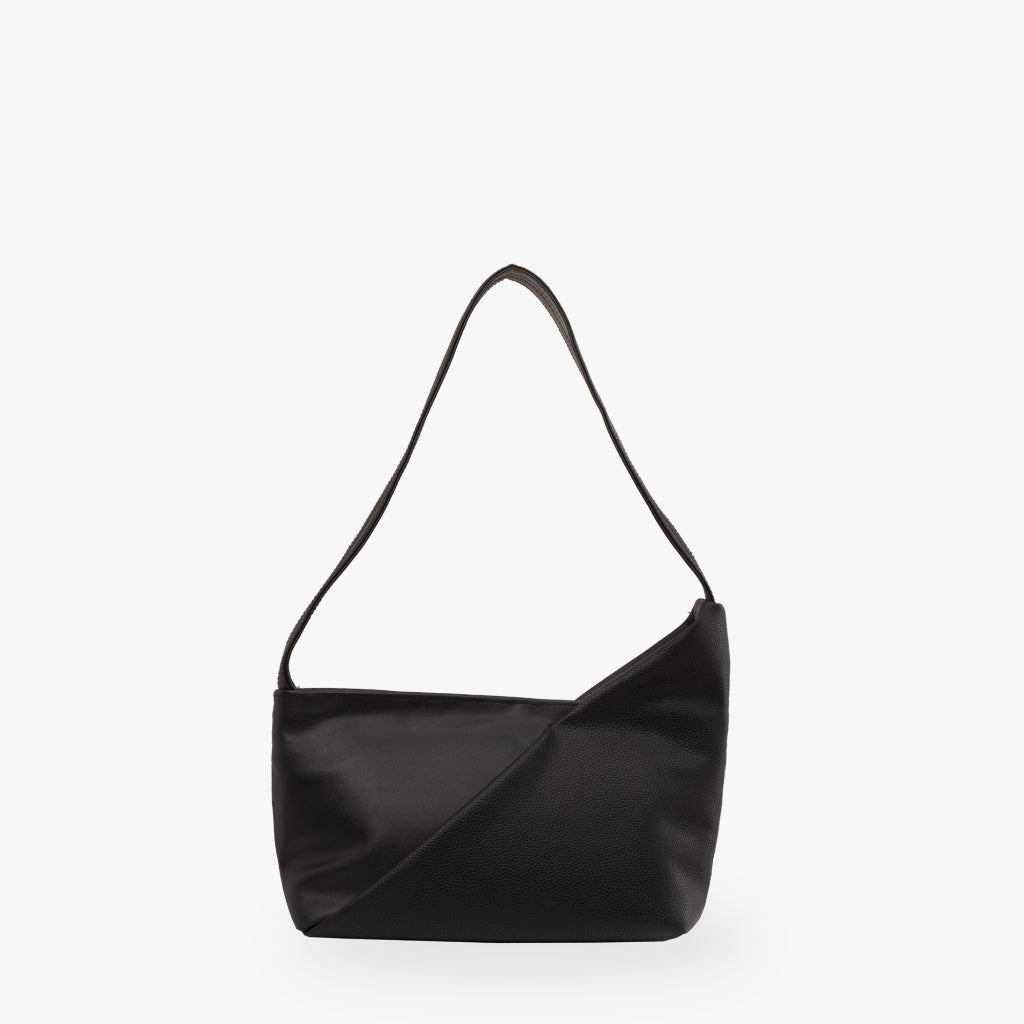 Nappa Two Tone Bags Black - Nubuk Bags