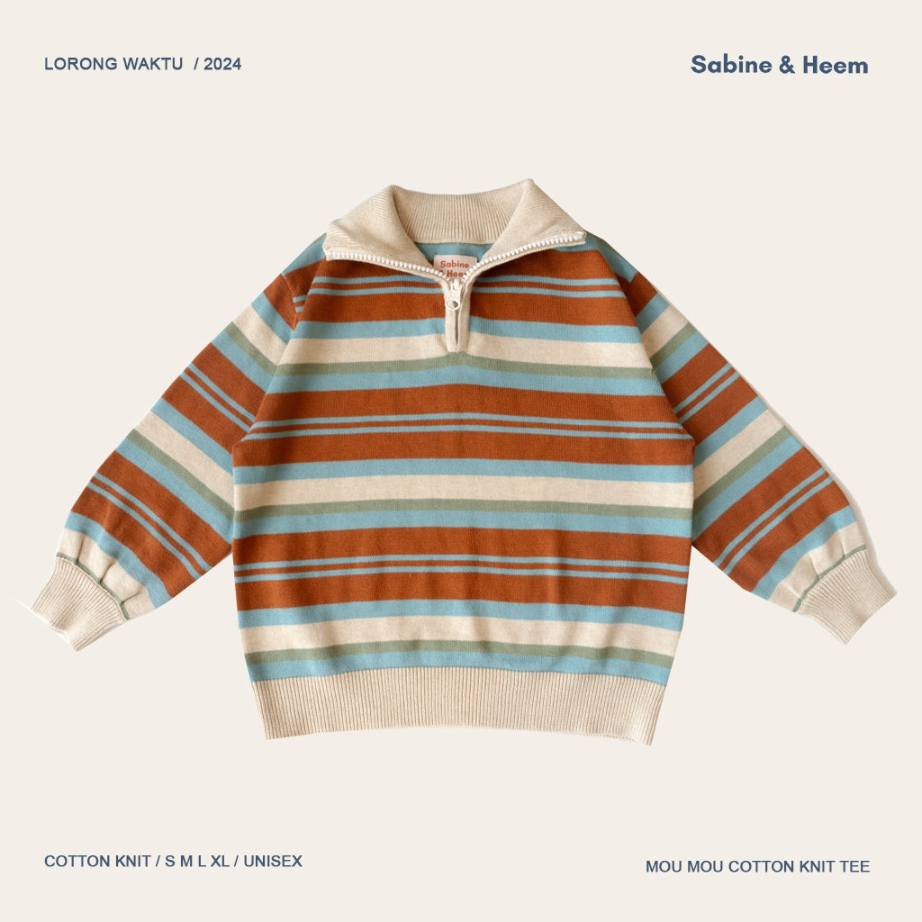 HGL Bambini - Mou Mou Cotton Knit Sweater - Sabine & Heem