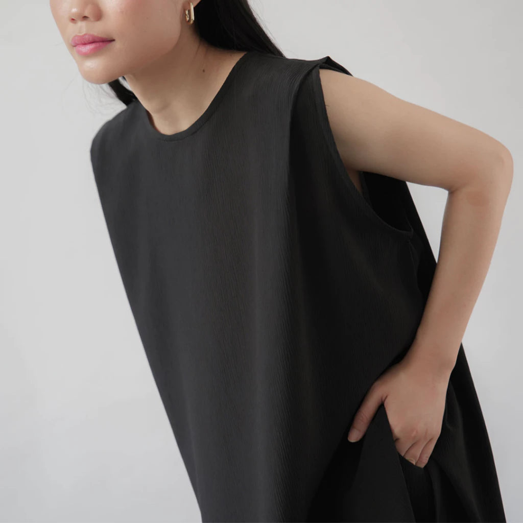 Callia Tops Black - Kitsymomo
