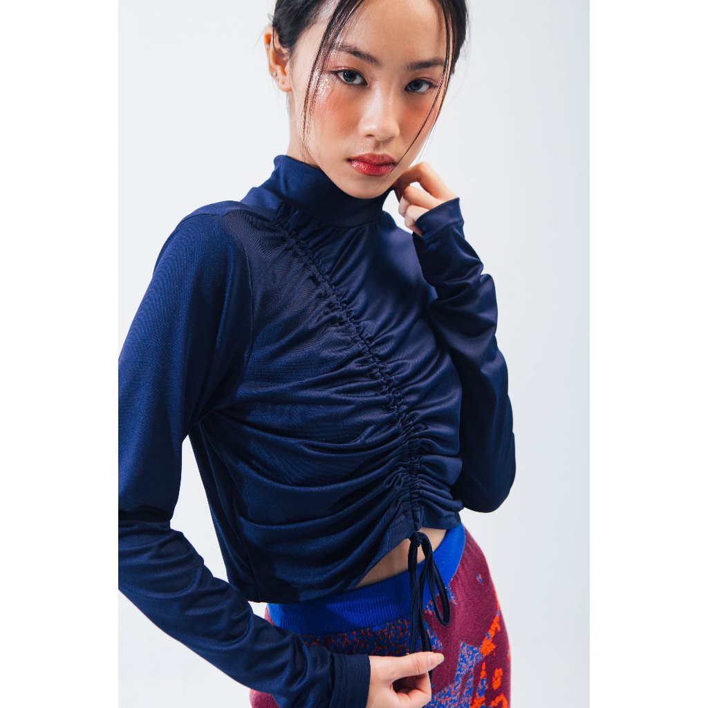 Sapphire Long Sleeve Blue - Locale Women