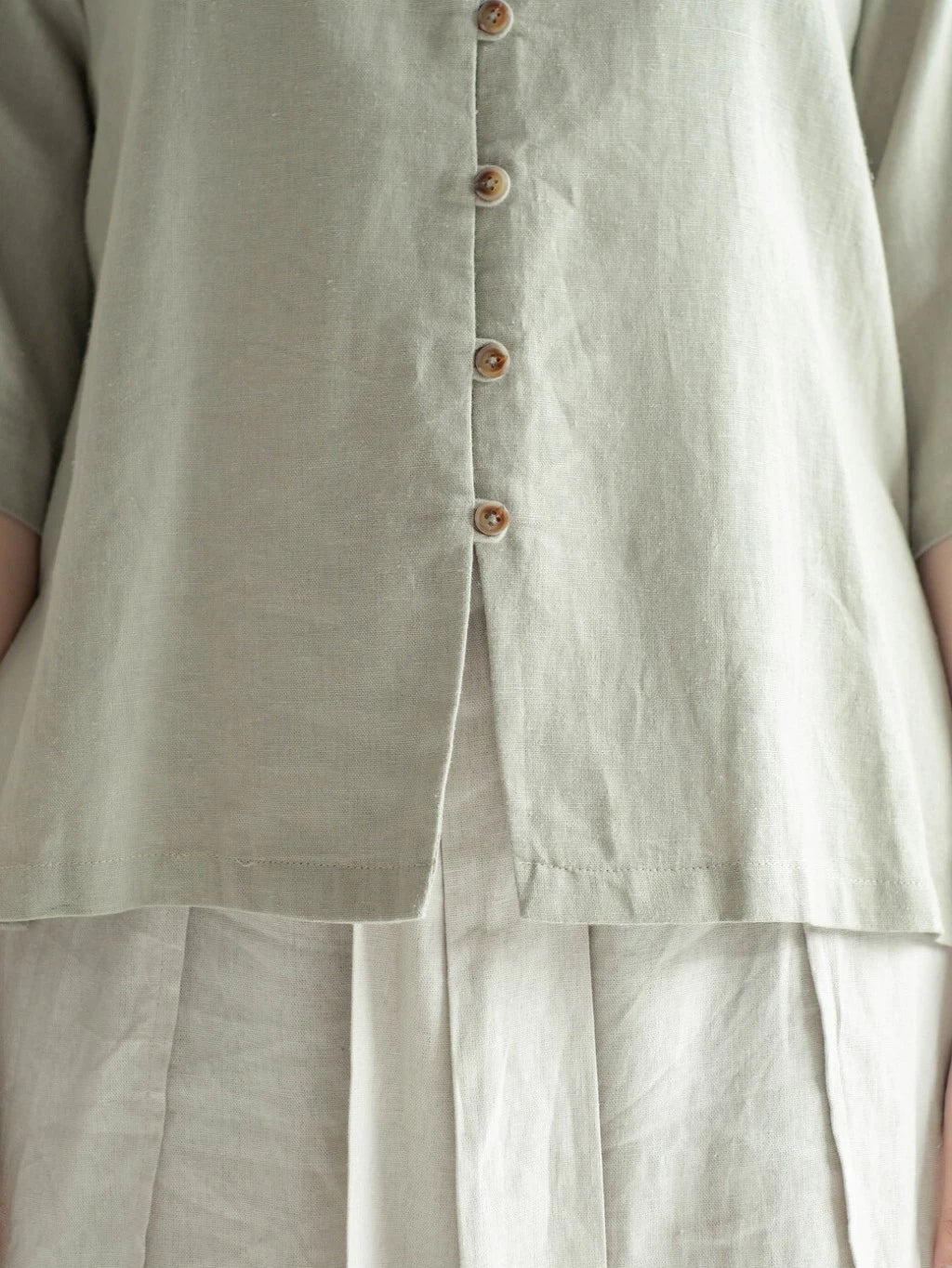 New Kemeja Kelana - Sand - Labuan Linen Wear