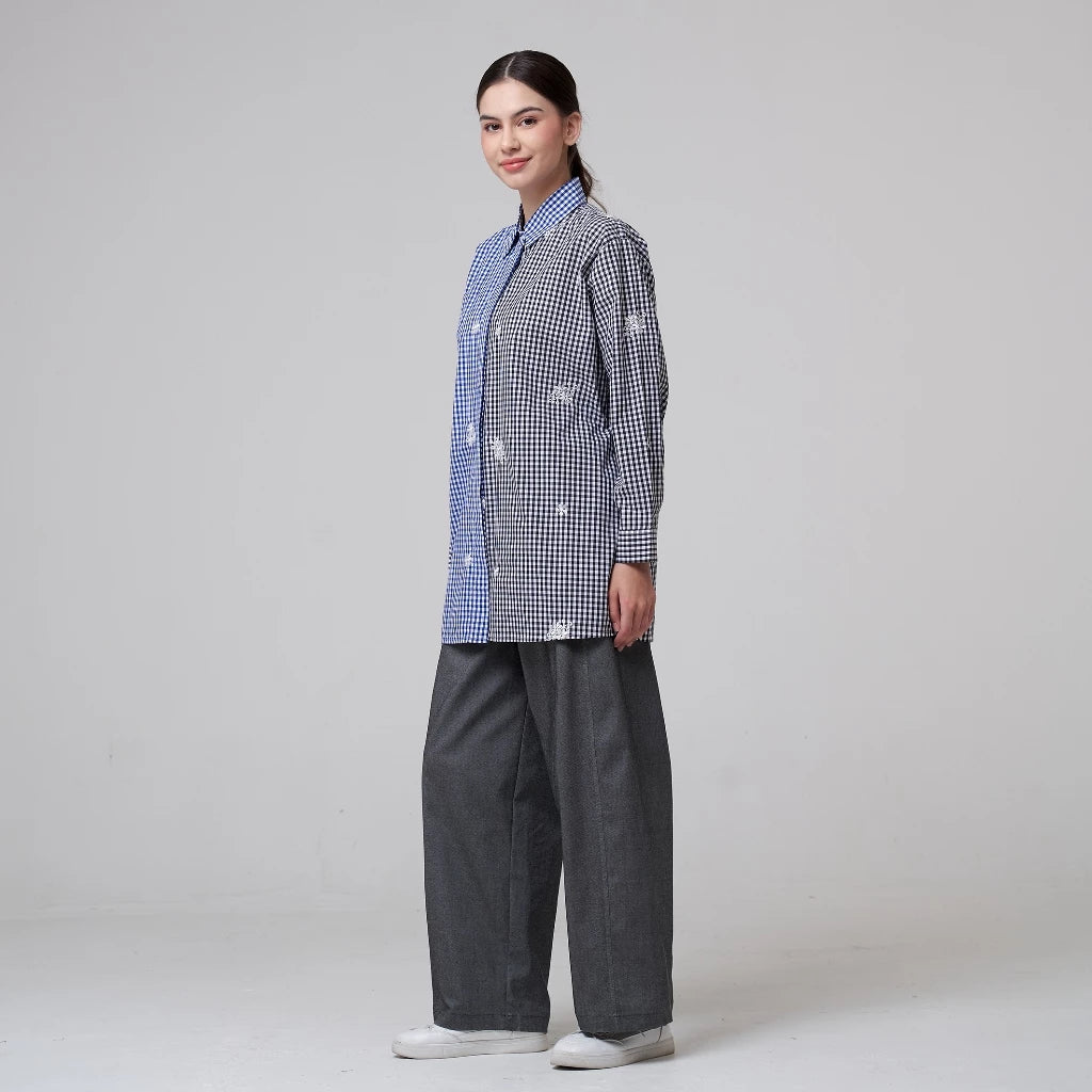 Oversize Duo Tartan - Aumone
