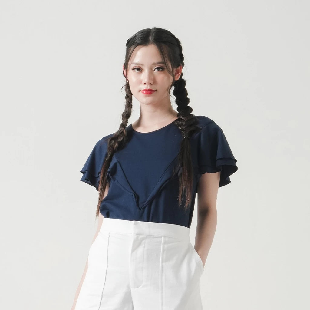 Amoret Detailed With Ruffle - Zi & Glo