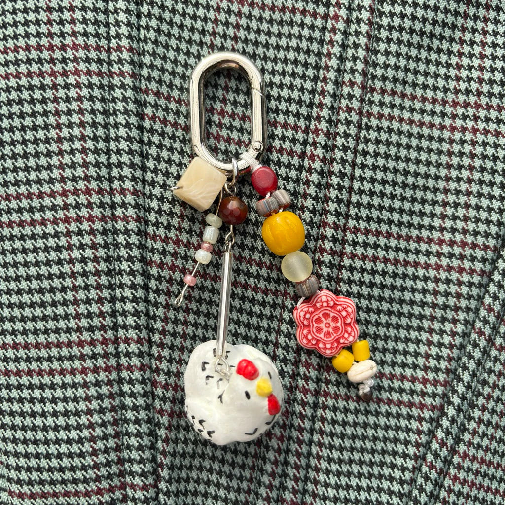 Ding Dong Bag Charm Chicken - Hoogy