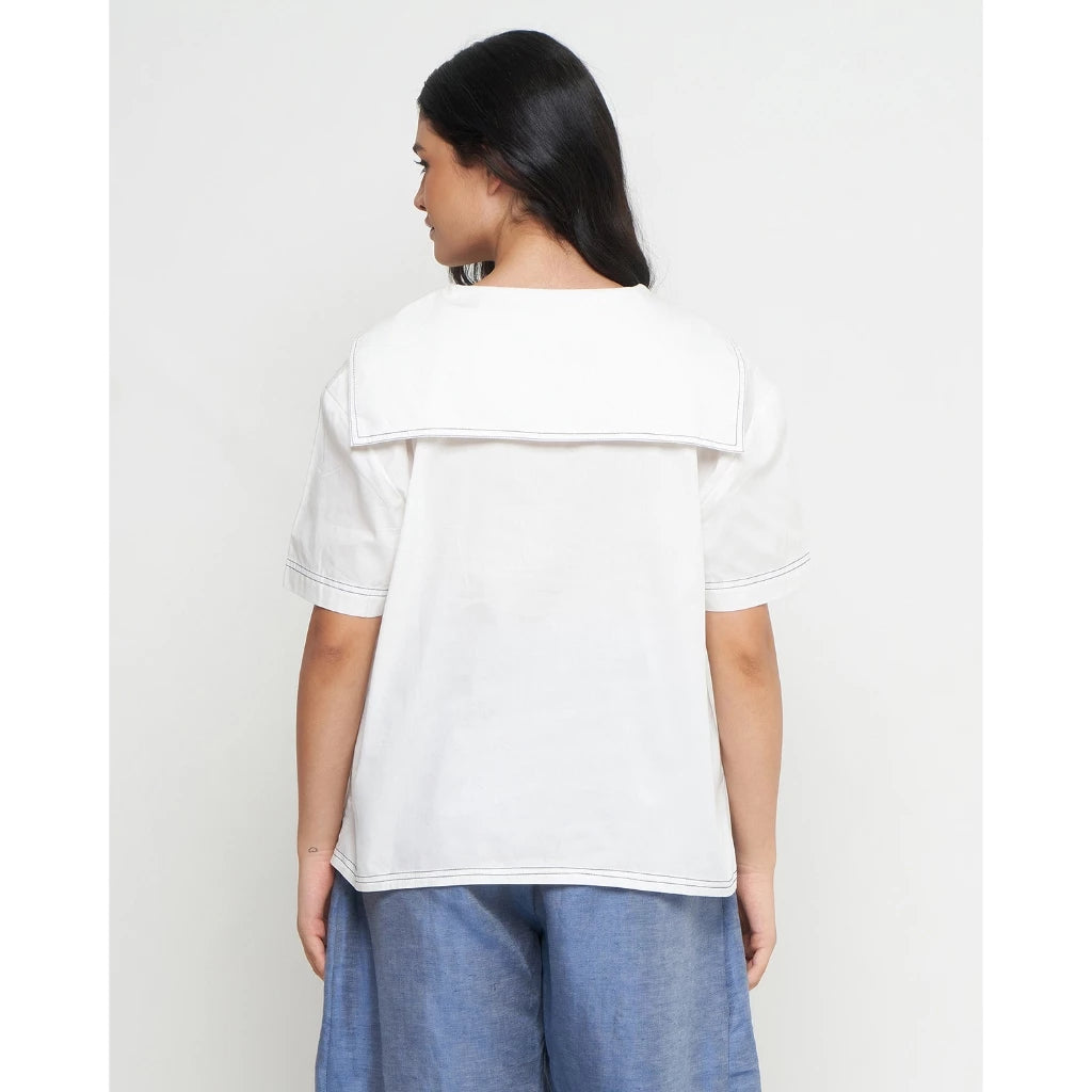 Sailor Top White - Alexalexa