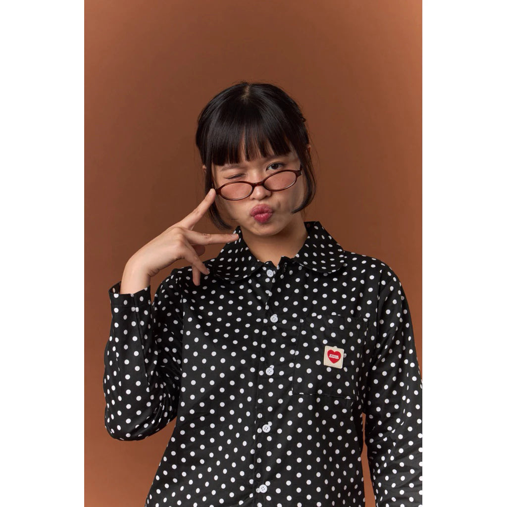 Monroe Polka Dot Shirt - Not Your Company