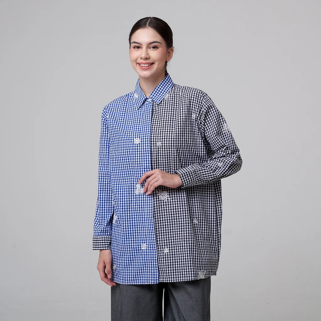 Oversize Duo Tartan - Aumone