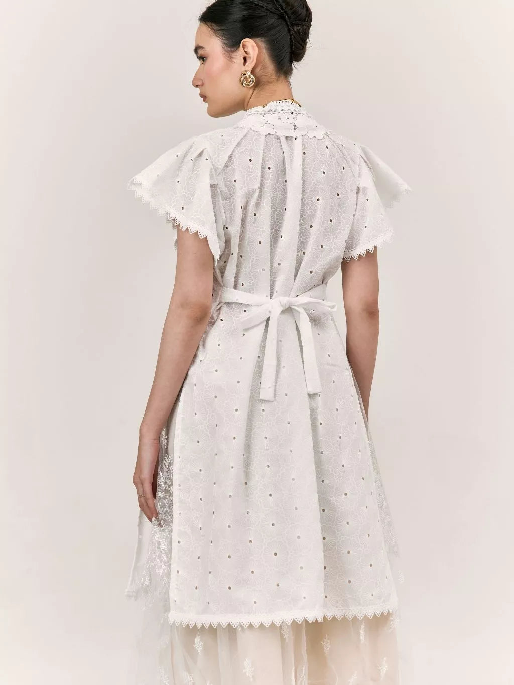 Leina Raya Tunic Broken White - Mine