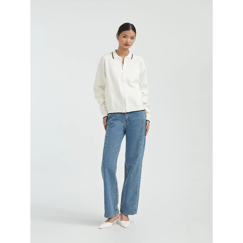 Robin Cardigan White - Acheté de Nous