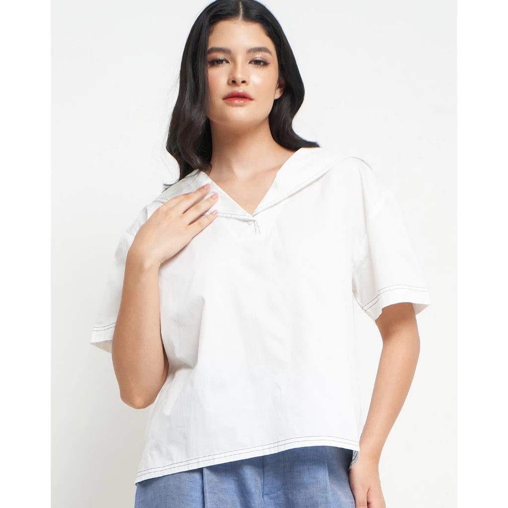 Sailor Top White - Alexalexa