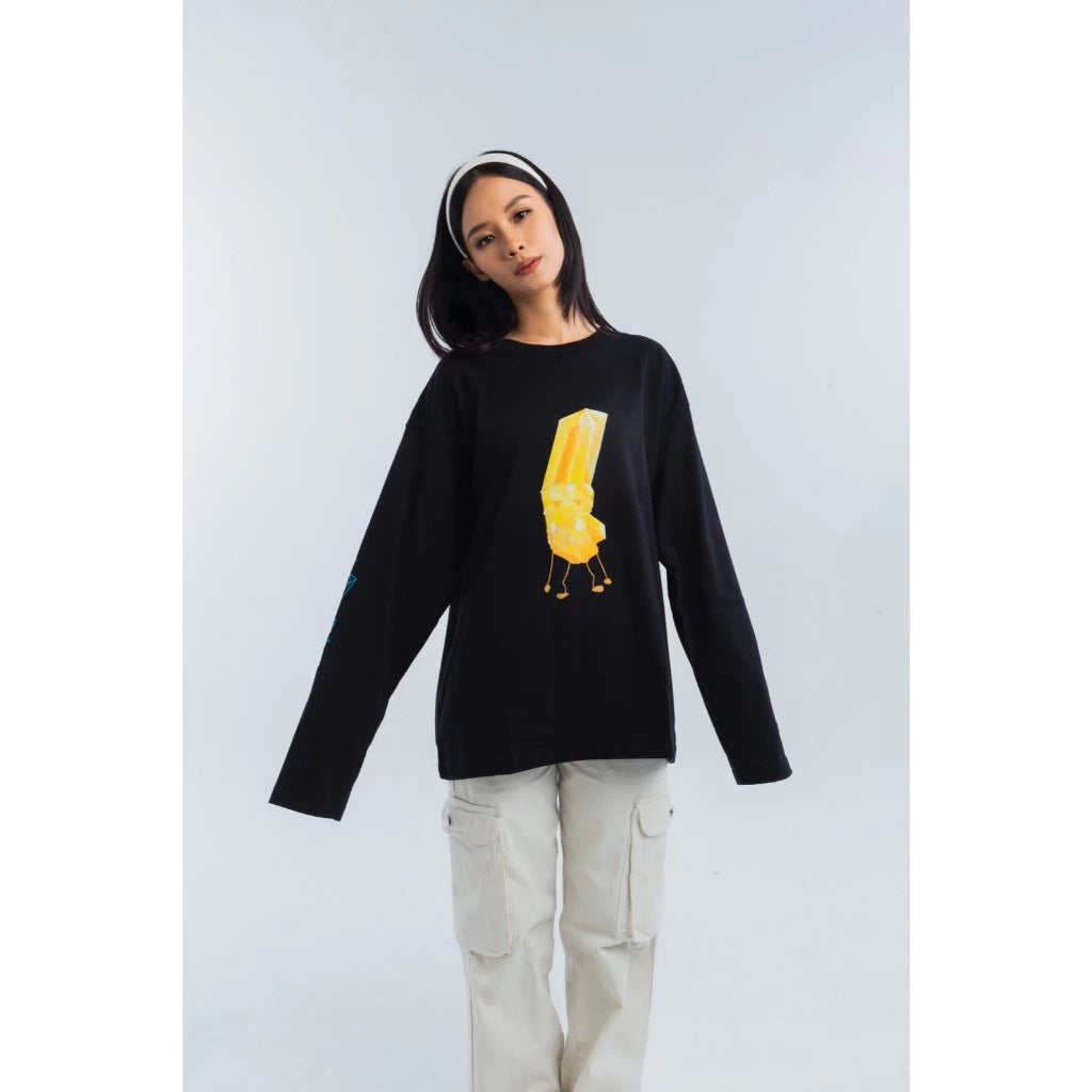 Meet Shardy Adult Long Sleeve T-Shirt - Shimmu And Friends