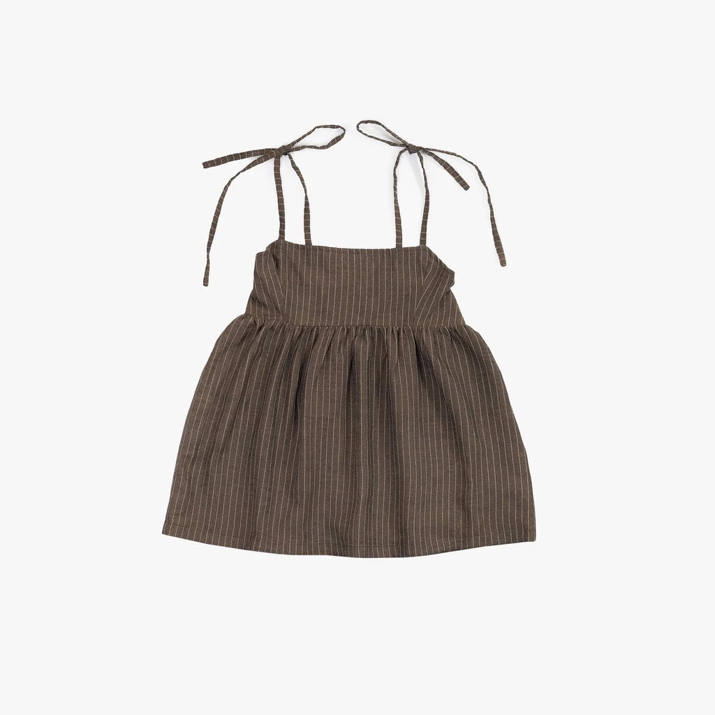 Intempo Mini Dress Brown - Tuff Puff