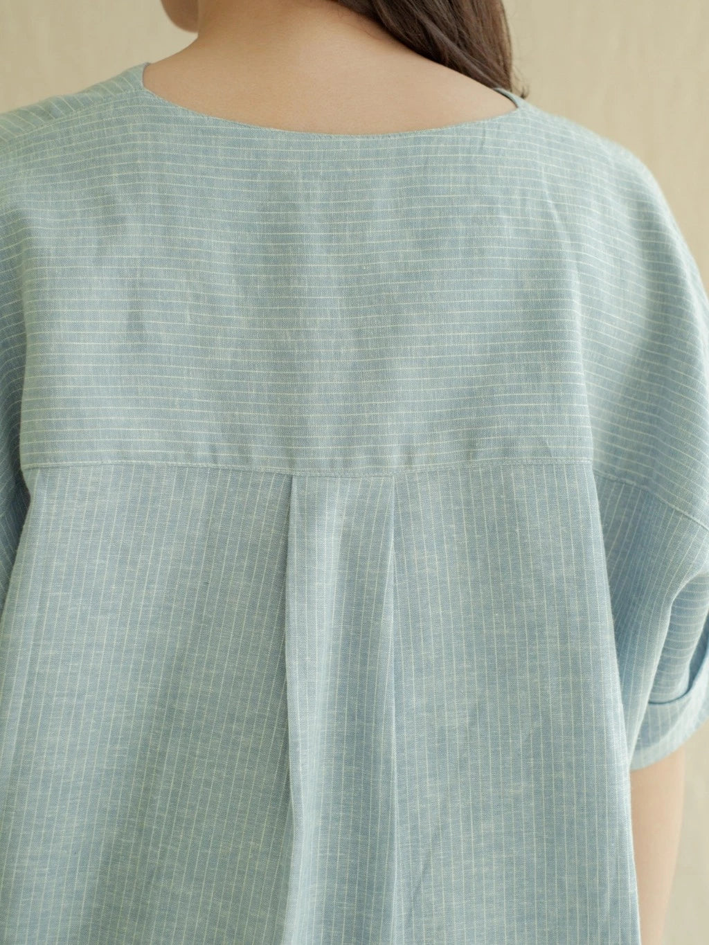 Nala Shirt Salur - Labuan Linen Wear