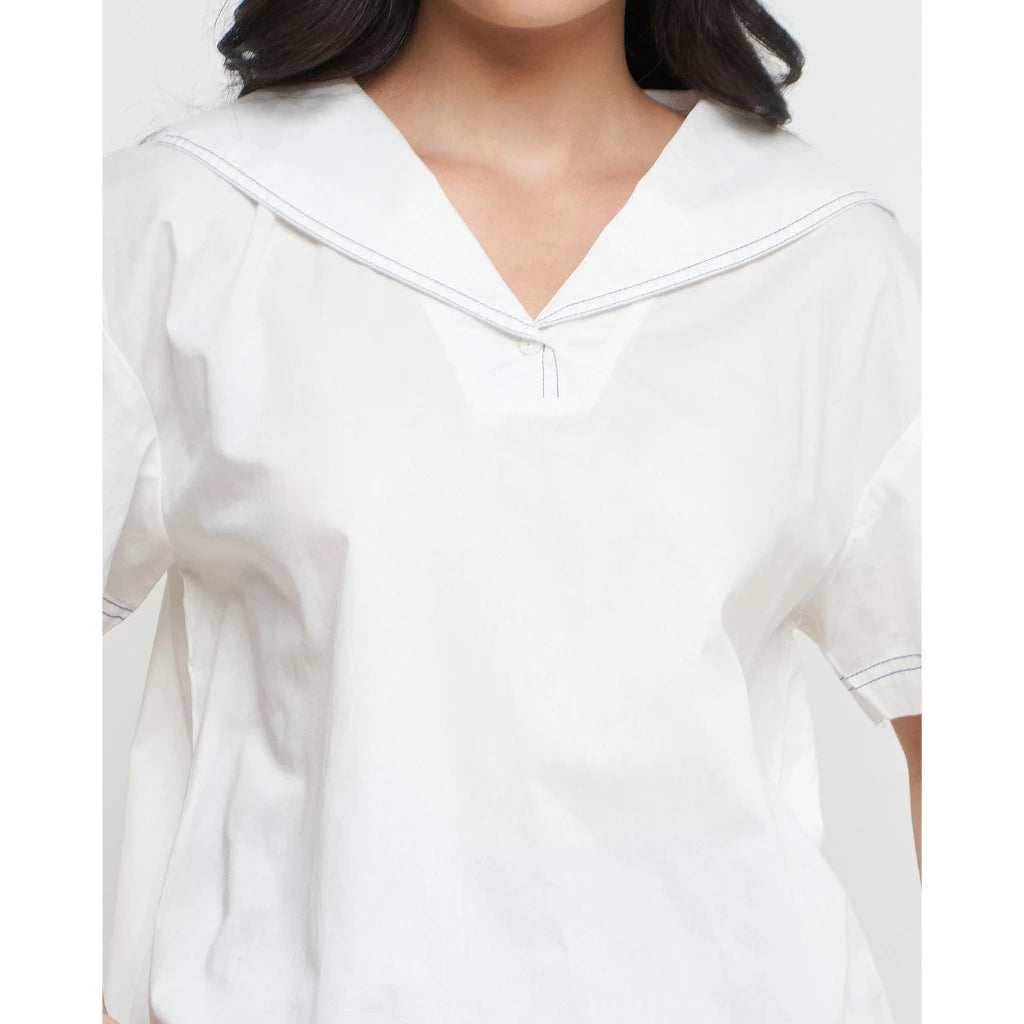 Sailor Top White - Alexalexa