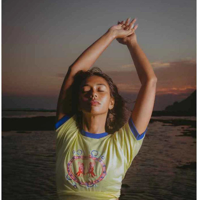 Mirage TShirt Yellow - Bertjorak