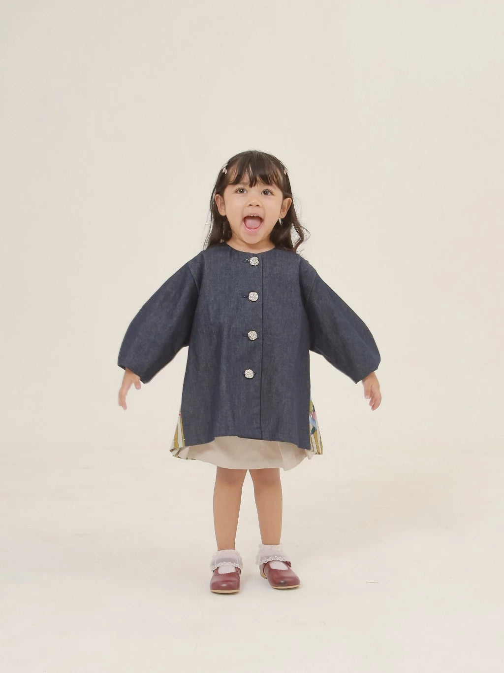 HGL Bambini - Lore Denim Puffy Outer Kids - LR Studio