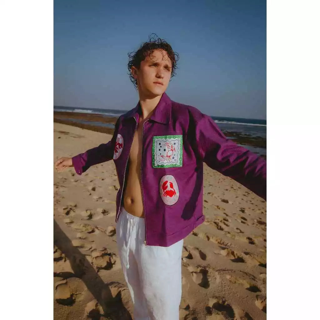 Caliane Jacket Purple - Bertjorak