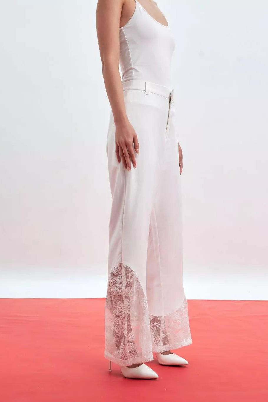 Shan Pants White - Mine