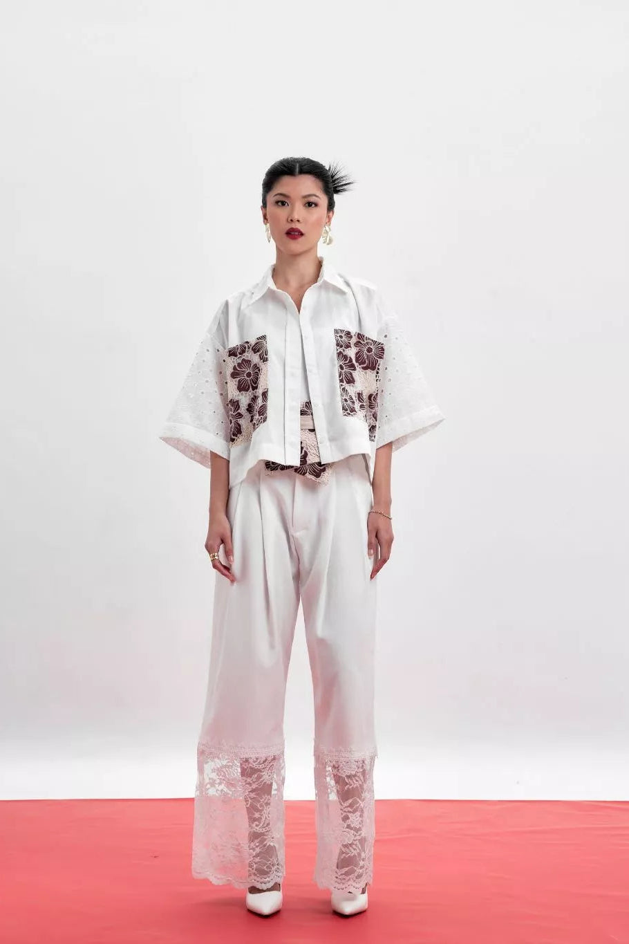 Gou Pants White - Mine