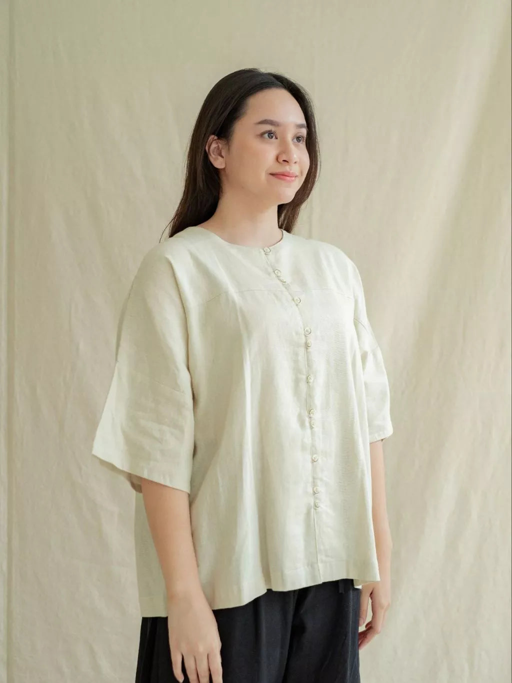 Kemeja Kancing Ragnala - Labuan Linen Wear