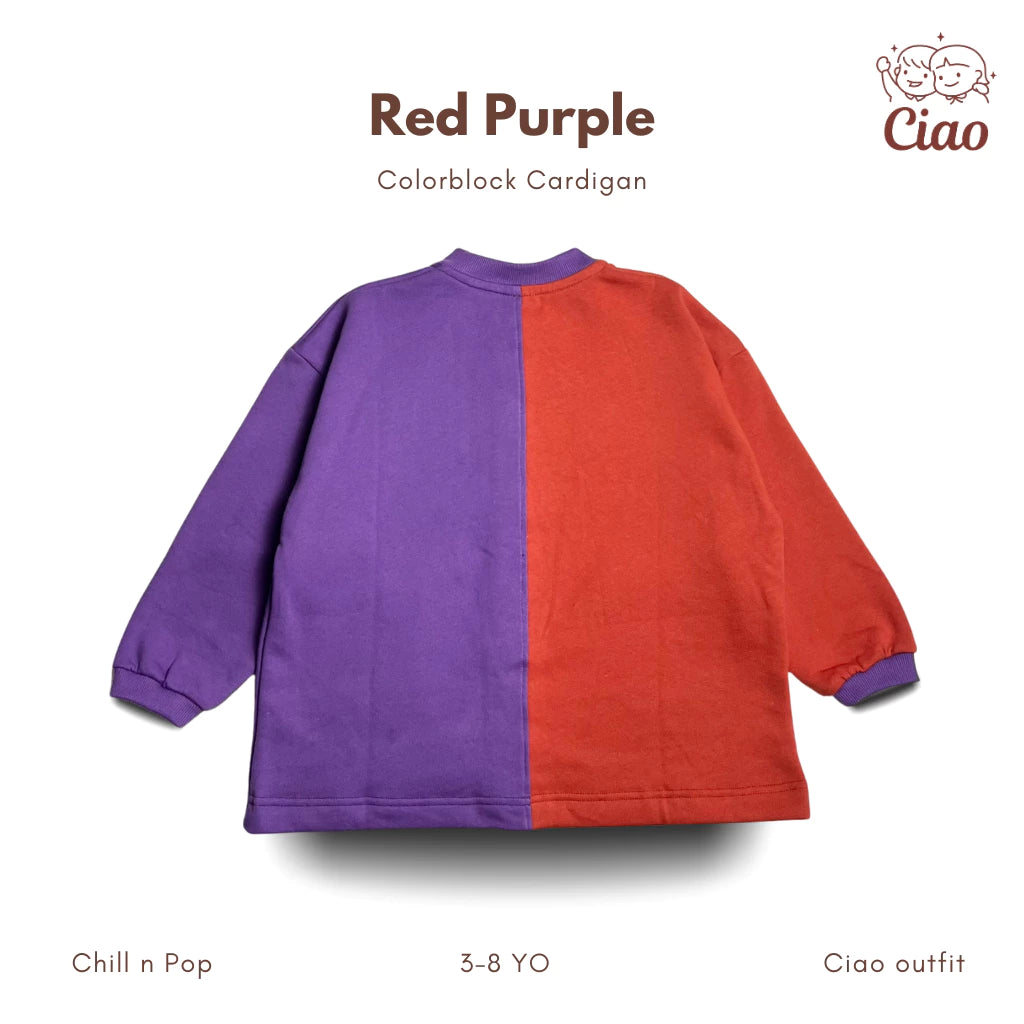 Ciao Colorblock Cardigan - Ciao
