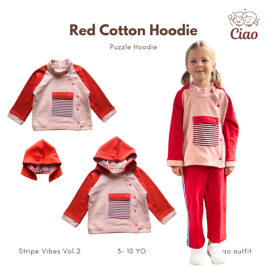 Ciao Jacket Puzzle Hoodie Color - Ciao