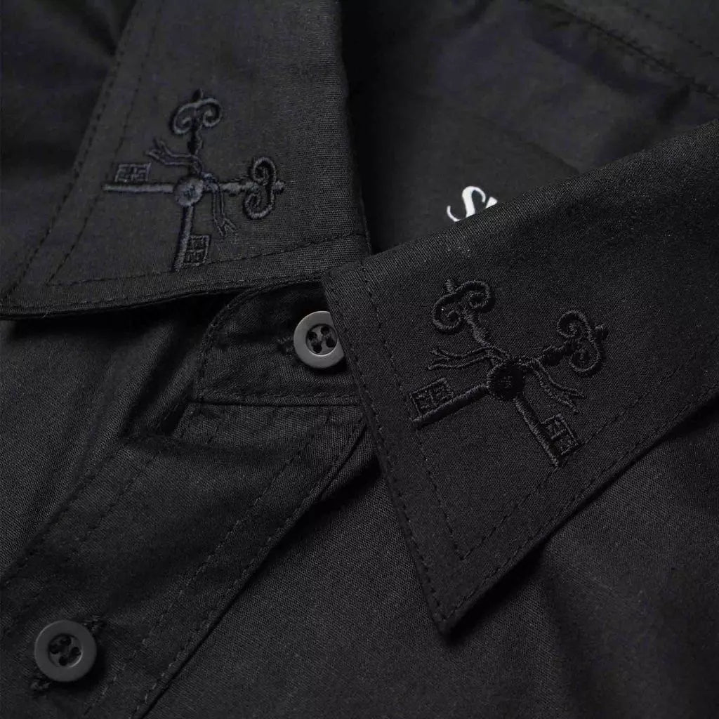 Key Black Boxy Shirt - SVH Official