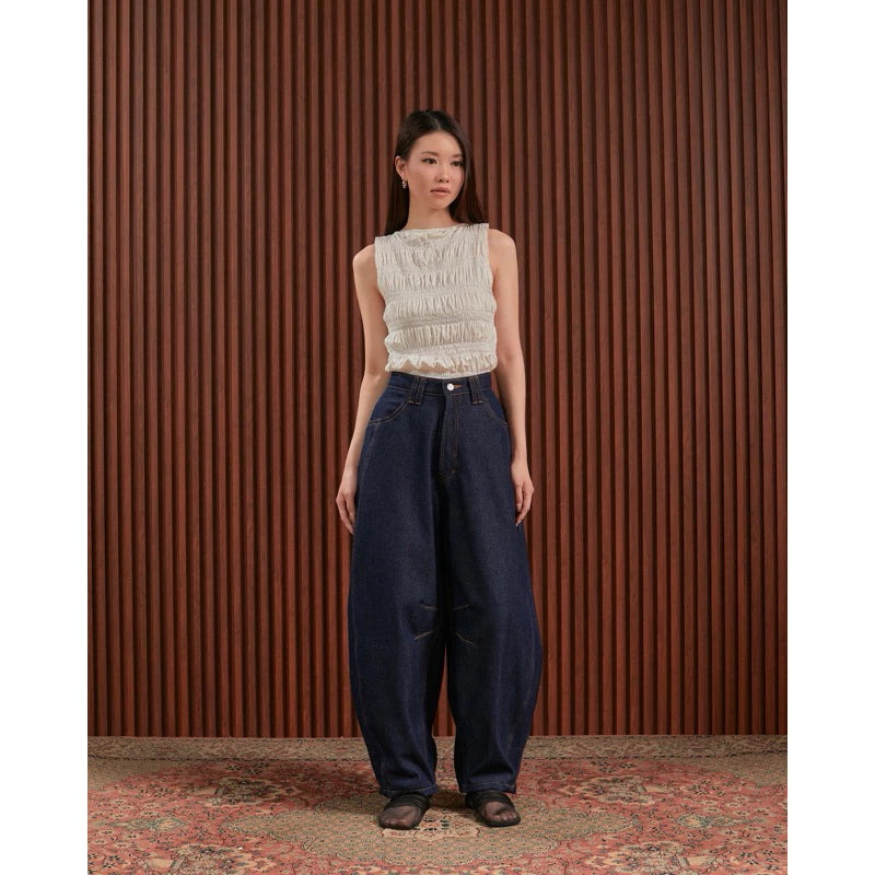 Dami Barrel Jeans - Jinzu