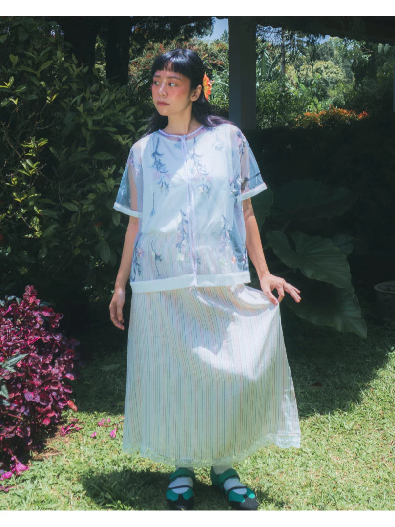 Ostrya Tulle Top - Numana