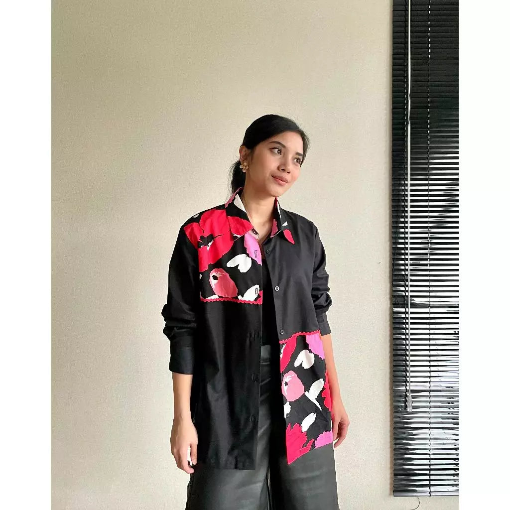 Bianca Shirt Black - Mine