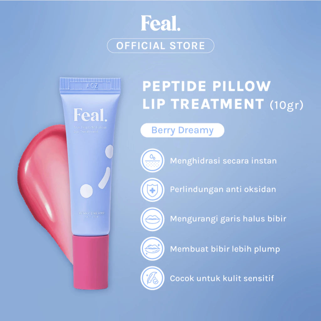 The Peptide Pillow Lip Treatment - Berry Dreamy - Feal