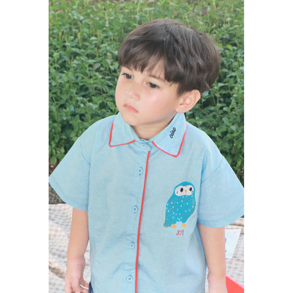Ciao Owl Joy Shirt Color Blue - Ciao