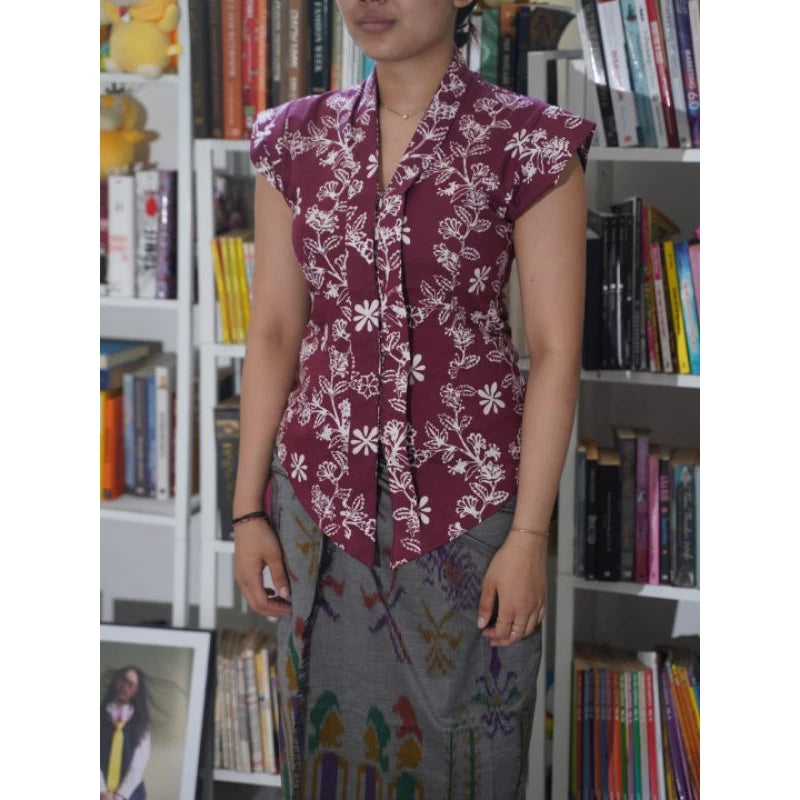 Kebaya Kemayu Lengan Pendek - Manikan