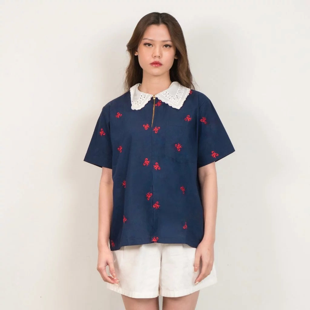 Emma Ribbon Short Sleeve - Curato Market