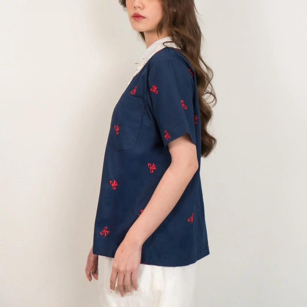 Emma Ribbon Short Sleeve - Curato Market