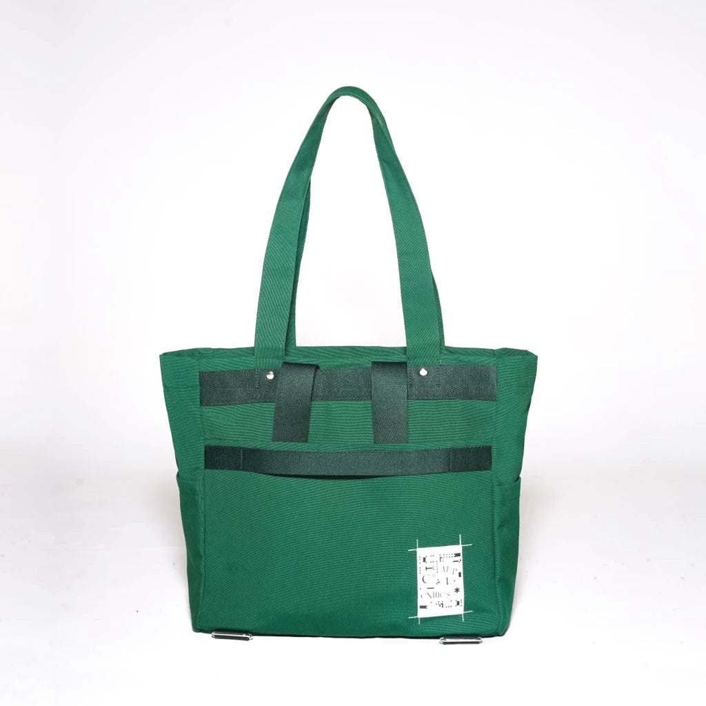 Libris 2 In 1 Bag Green - Lou Tropics