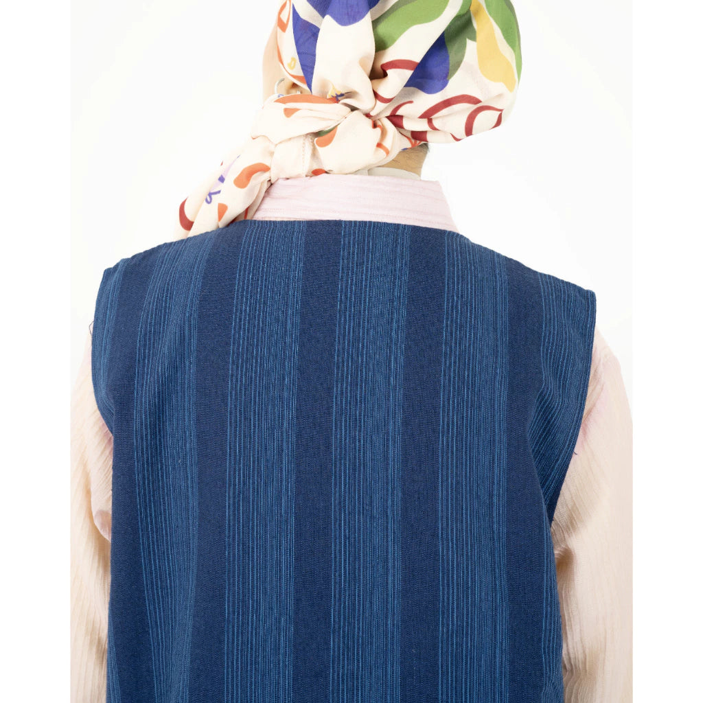 Aluna Vest Blue - Earth Major