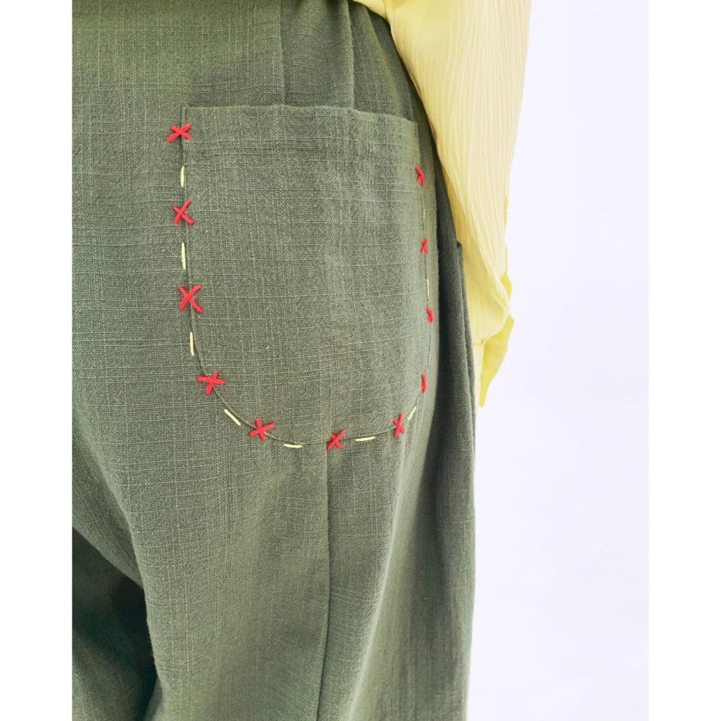Lilac Pants Green - Earth Major
