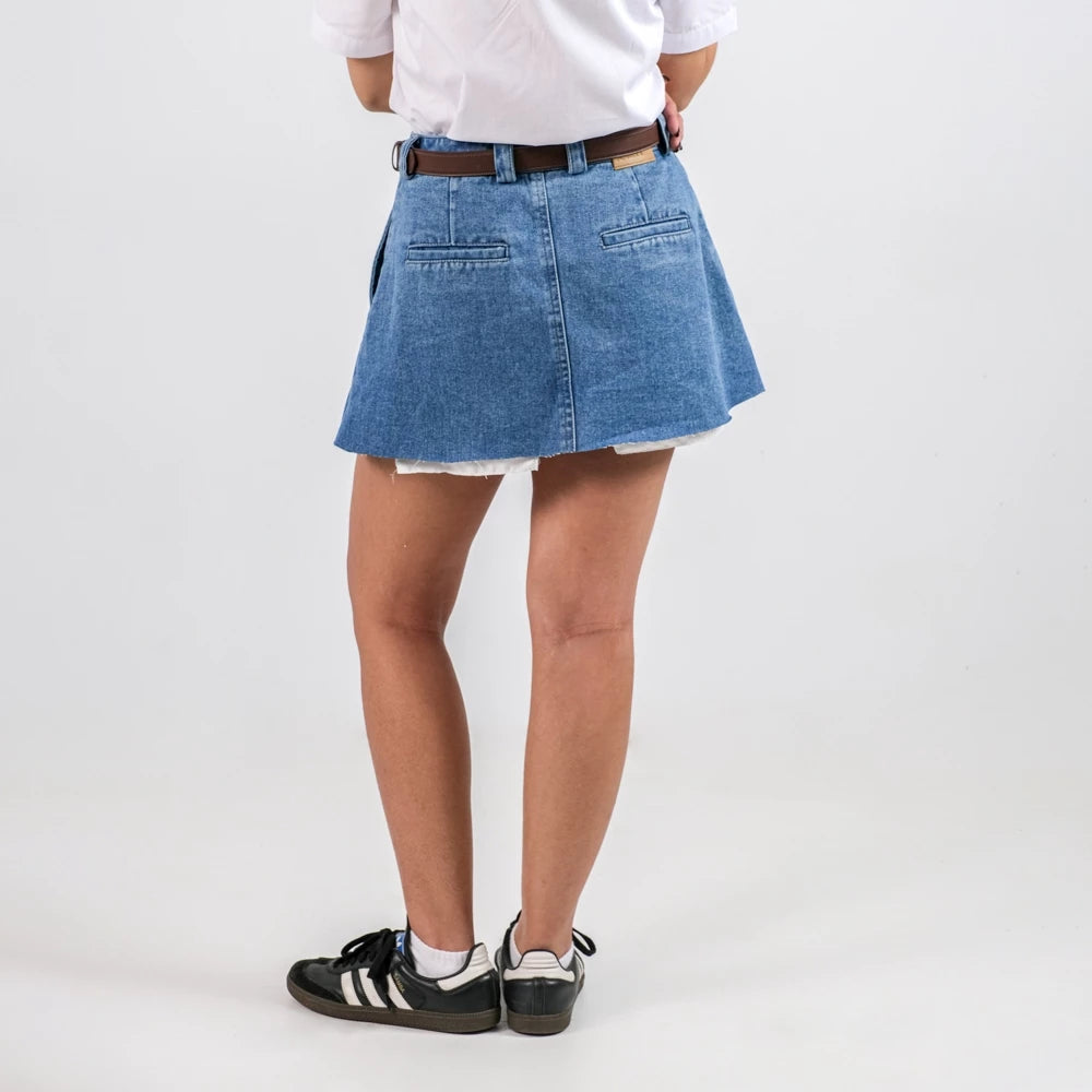 Madison Denim Skirt - Ambra La Moda