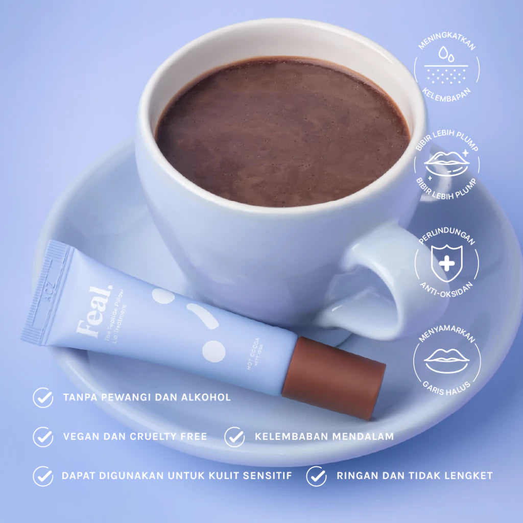 The Peptide Pillow Lip Treatment - Hot Cocoa - Feal