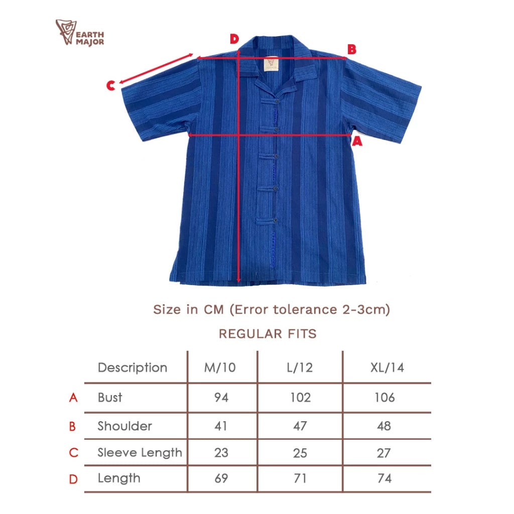 Cornflower Shirt Blue - Earth Major