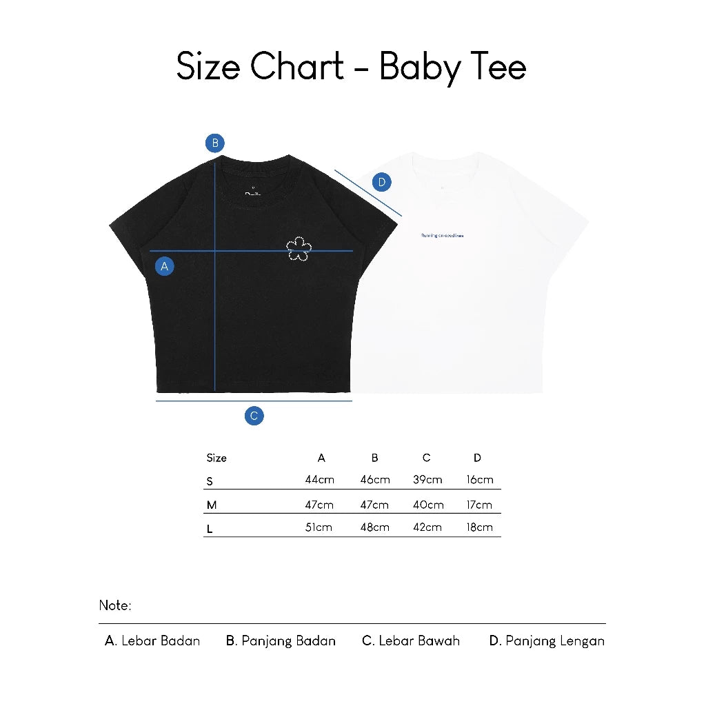 Baby Tee Flower - Daile
