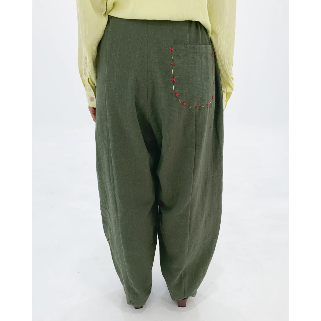 Lilac Pants Green - Earth Major