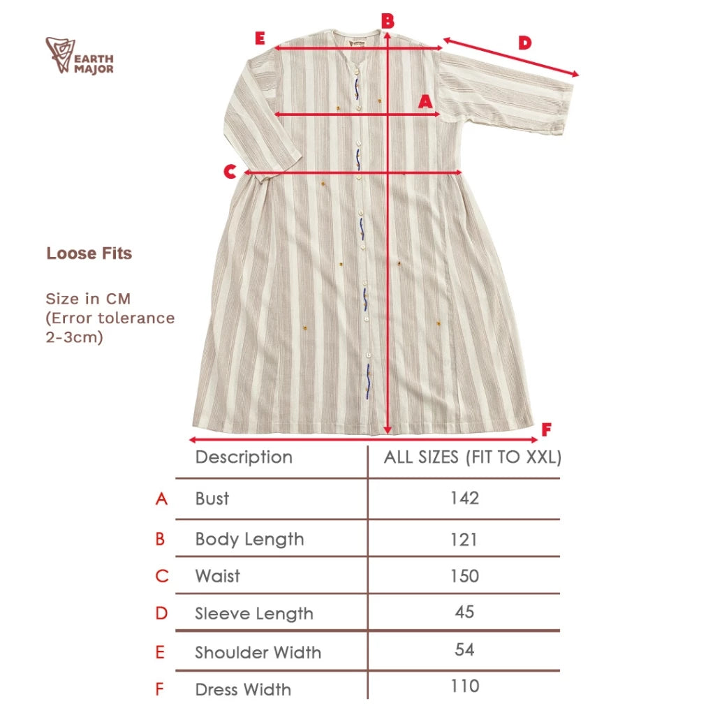 Fressia Dress - Earth Major