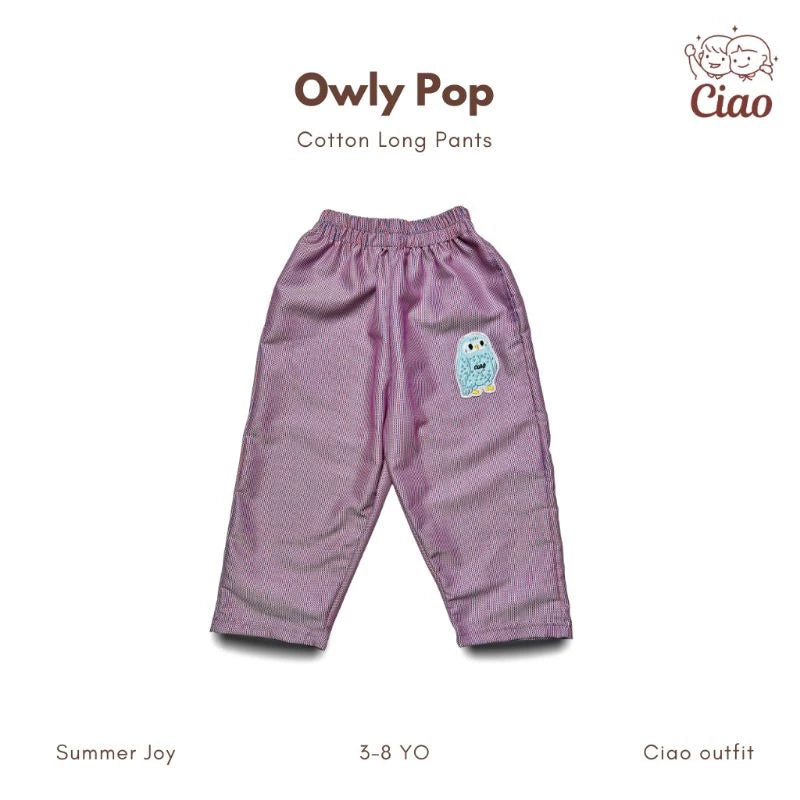 Ciao Owly Pop Pants Color Mauve - Ciao