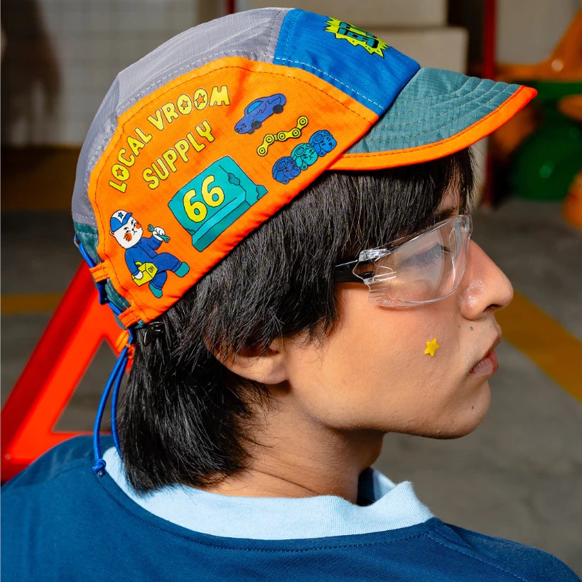 Meowchanics Cap Blue - Oh.Irv